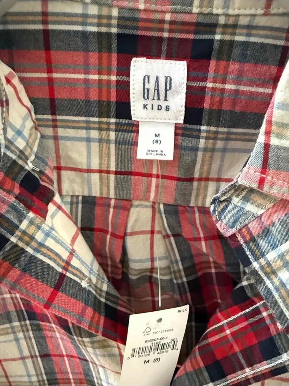 GAP classic button